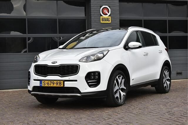Wit Gebruikt 2018 Kia Sportage GT-Line SUV | € 22.950 (Iets duurder) - Afbeelding 1/4