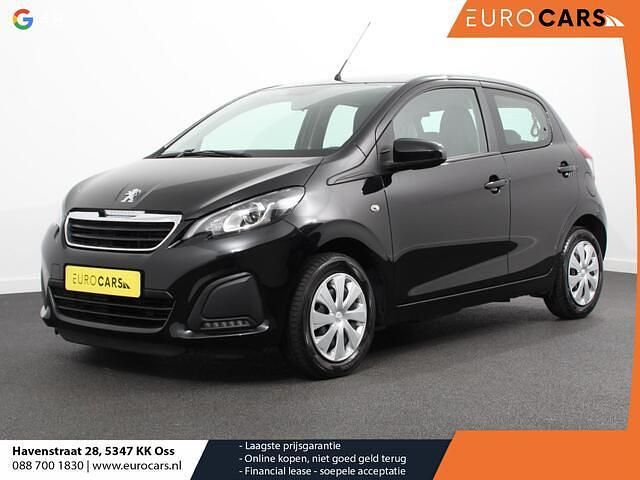 Zwart Gebruikt 2021 Peugeot 108 Active Hatchback | € 7.890 (Goede deal) - Afbeelding 1/4