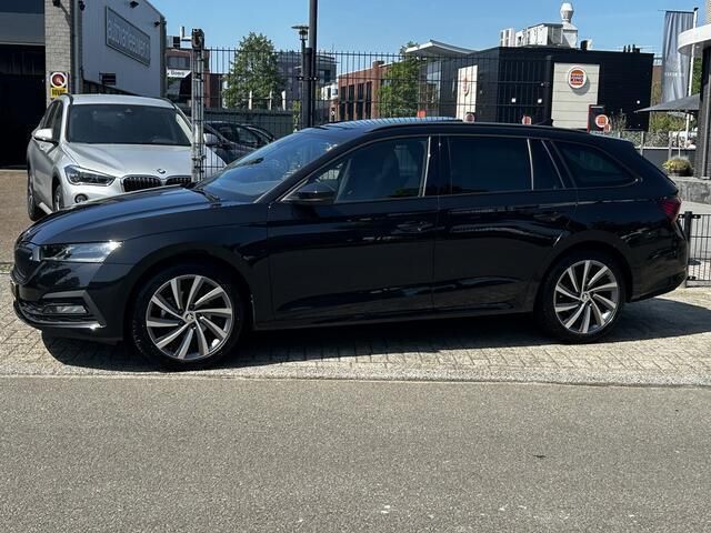 Zwart Gebruikt 2021 Skoda Octavia Business Line Stationwagen | € 20.950 (Eerlijke prijs) - Afbeelding 1/3