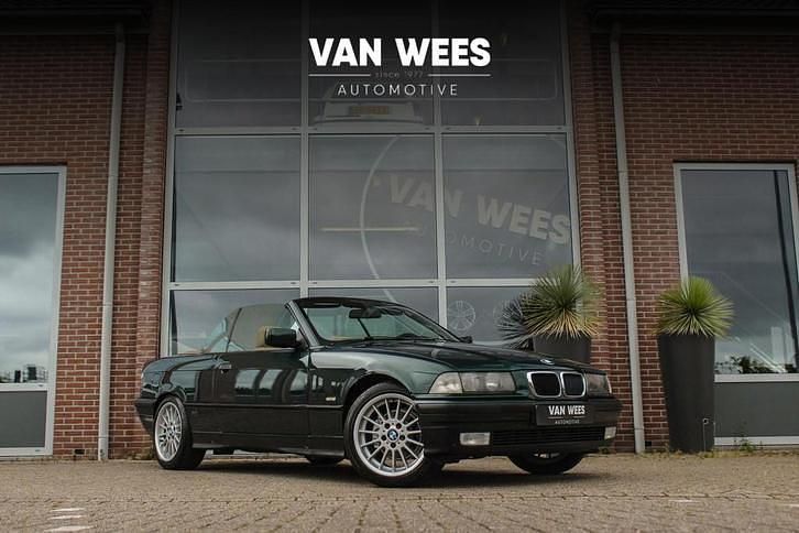 Groen Gebruikt 1999 BMW 320 Executive Cabriolet | € 11.950 - Afbeelding 1/3
