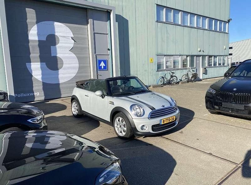 Grijs Gebruikt 2013 Mini Cooper Cabriolet Chili Cabriolet | € 10.000 (Eerlijke prijs) - Afbeelding 1/4