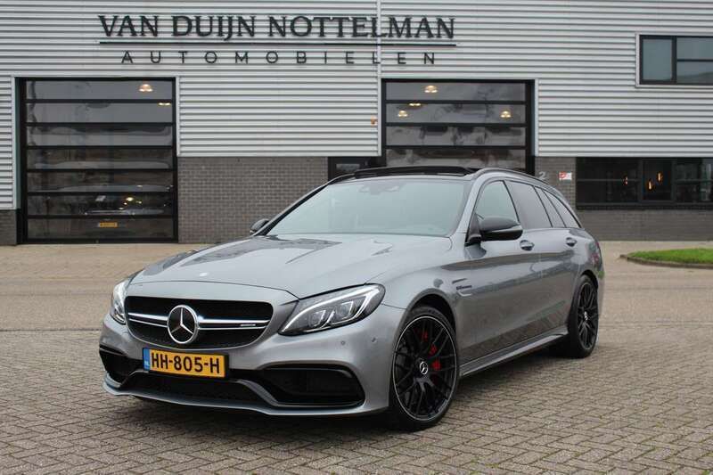 Grijs Gebruikt 2015 Mercedes C63 AMG AMG Stationwagen | € 54.950 (Duur) - Afbeelding 1/4