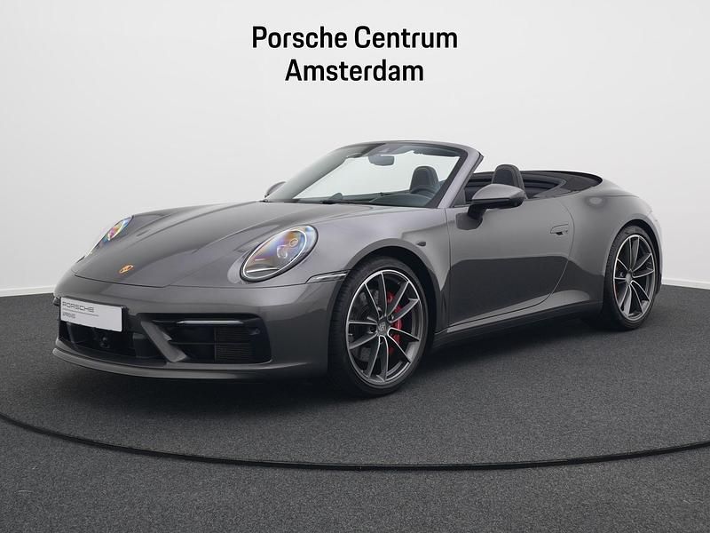 Grijs Gebruikt 2021 Porsche 911 Carrera 4S Cabriolet Cabriolet | € 164.950 (Iets duurder) - Afbeelding 1/4