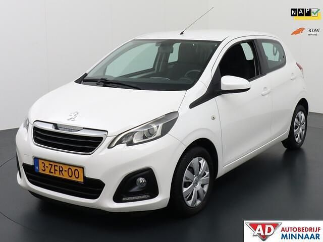 Wit Gebruikt 2015 Peugeot 108 Active Hatchback | € 6.450 (Iets duurder) - Afbeelding 1/4