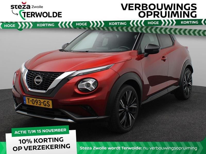 Rood Gebruikt 2023 Nissan Juke SUV | € 21.945 (Eerlijke prijs) - Afbeelding 1/4