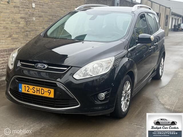 Zwart Occasion 2011 Ford Grand C-Max Titanium MPV | € 3.599 (Super prijs) - Afbeelding 1/4
