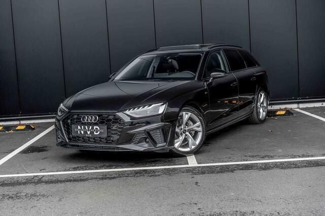 Zwart Gebruikt 2024 Audi A4 S-line plus Stationwagen | € 39.800 (Super prijs) - Afbeelding 1/4