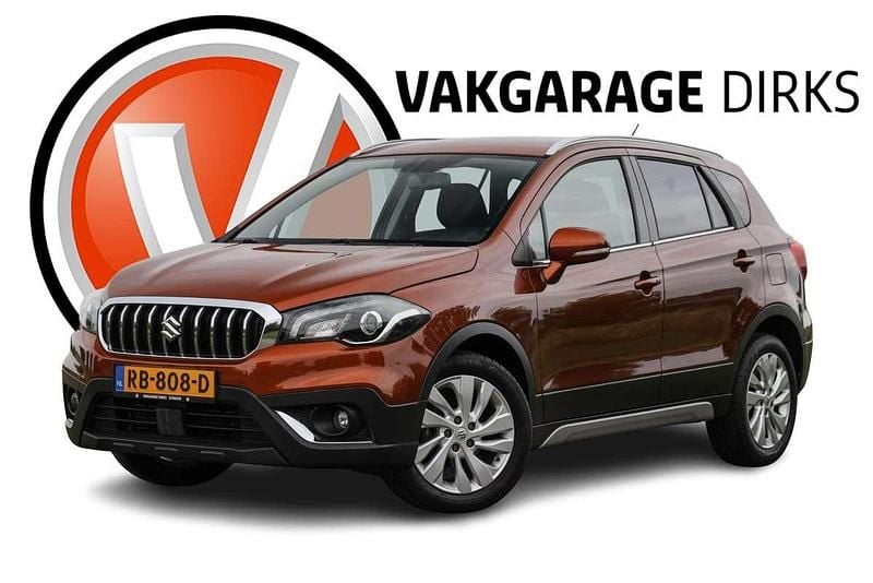 Bruin, metallic lak Gebruikt 2017 Suzuki SX4 S-Cross Exclusive SUV | € 12.440 (Eerlijke prijs) - Afbeelding 1/4