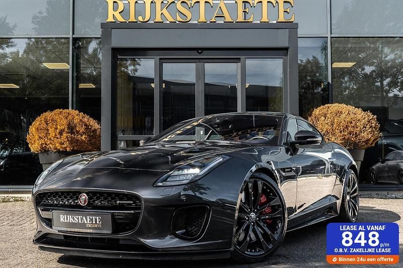 Grijs Gebruikt 2019 Jaguar F-Type R-Dynamic Coupé | € 52.900 - Afbeelding 1/4