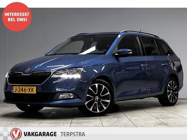 Blauw (metallic) Occasion 2020 Skoda Fabia Business Line Stationwagen | € 8.450 (Goede deal) - Afbeelding 1/4
