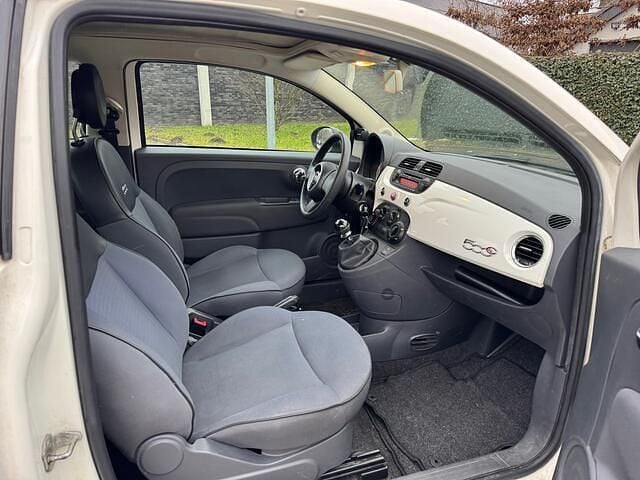 Occasion Fiat 500C Pop 69 PK (50 kW) 2010 Wit (metallic) Cabriolet