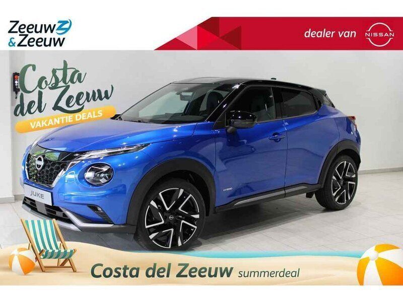 Magnetic blue / zwart dak Nieuw 2024 Nissan Juke SUV | € 37.819 (Iets duurder) - Afbeelding 1/4