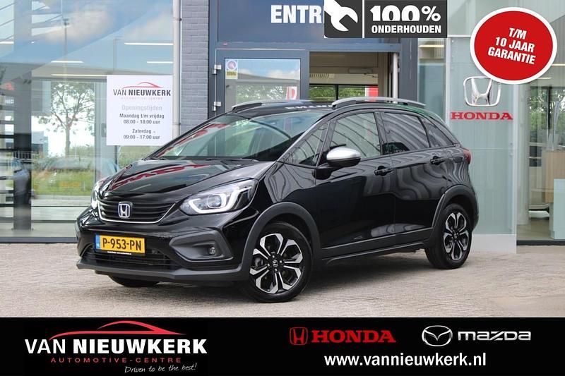 Zwart Gebruikt 2022 Honda Jazz Hybrid Hatchback | € 24.900 (Eerlijke prijs) - Afbeelding 1/4
