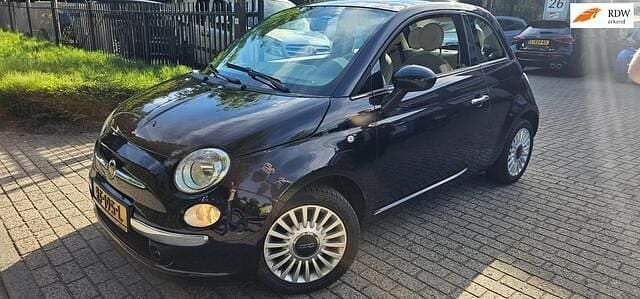 Paars Gebruikt 2012 Fiat 500 Lounge Hatchback | € 4.950 (Eerlijke prijs) - Afbeelding 1/4