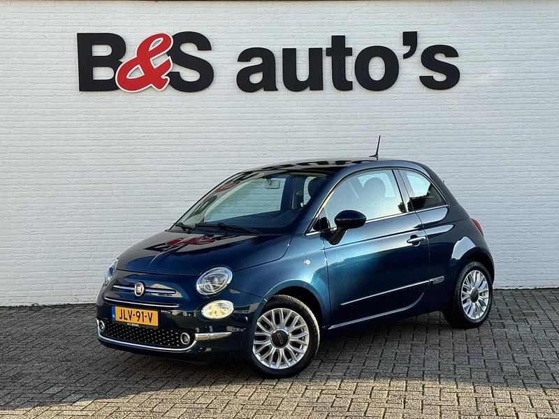 Blauw Gebruikt 2017 Fiat 500 Lounge Hatchback | € 9.950 (Eerlijke prijs) - Afbeelding 1/4