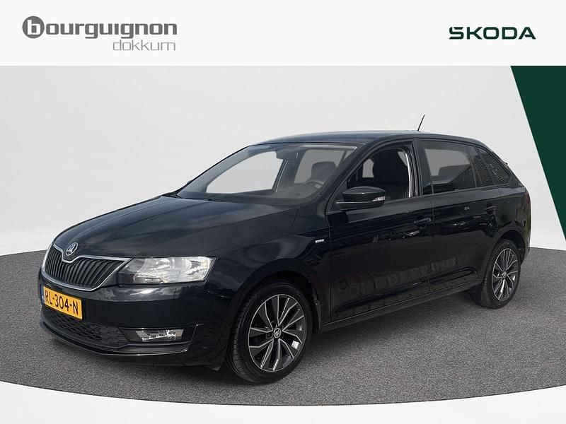 Zwart Gebruikt 2018 Skoda Rapid Drive Hatchback | € 8.500 (Eerlijke prijs) - Afbeelding 1/4