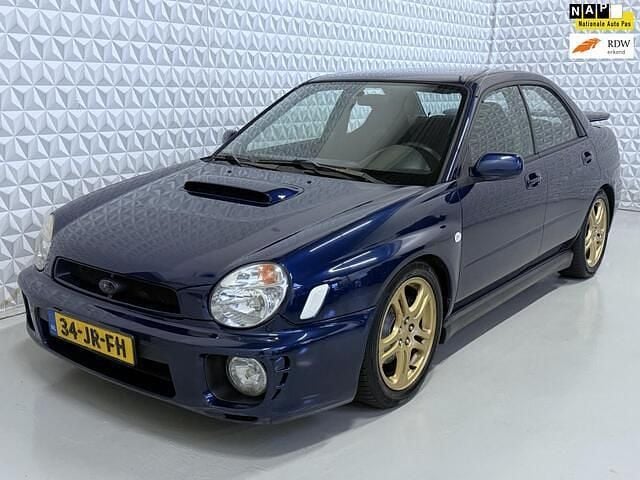 Blauw (metallic) Gebruikt 2002 Subaru Impreza Sedan | € 9.999 (Iets duurder) - Afbeelding 1/4