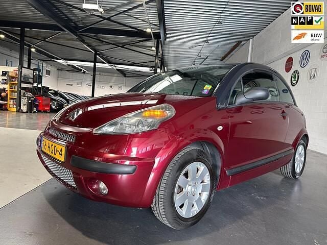 Rood Gebruikt 2008 Citroën C3 Pluriel Cabriolet | € 1.999 (Eerlijke prijs) - Afbeelding 1/4