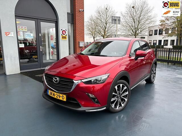 Rood Gebruikt 2019 Mazda CX-3 Sports-Line SUV | € 21.950 (Iets duurder) - Afbeelding 1/4