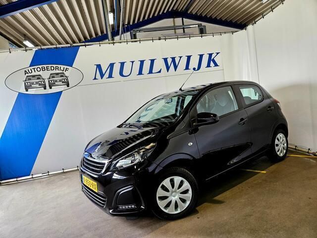Zwart Gebruikt 2021 Peugeot 108 Active Hatchback | € 10.750 (Eerlijke prijs) - Afbeelding 1/4