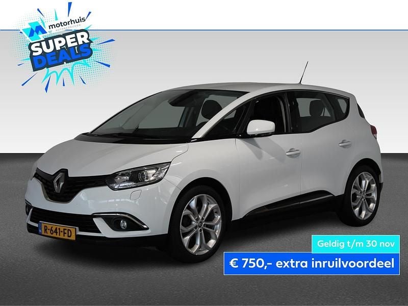 Wit Gebruikt 2018 Renault Scénic IV Zen MPV | € 12.440 (Goede deal) - Afbeelding 1/4