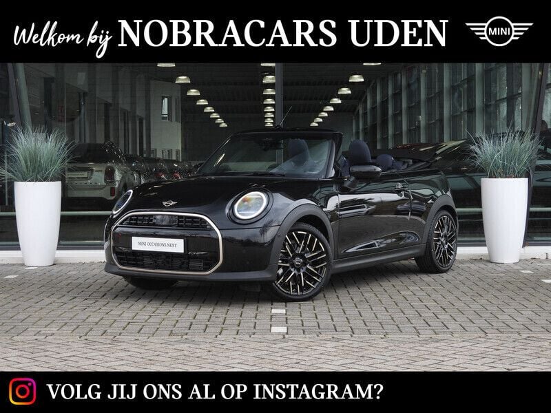 Zwart Gebruikt 2025 Mini Cooper Cabriolet Favoured Cabriolet | € 44.950 - Afbeelding 1/4