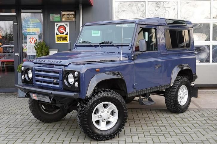 Occasion Land Rover Defender 122 PK (89 kW) 2011 Blauw Van