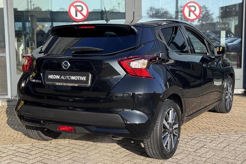 Occasion Nissan Micra N-Connecta 90 PK (66 kW) 2019 Zwart Hatchback