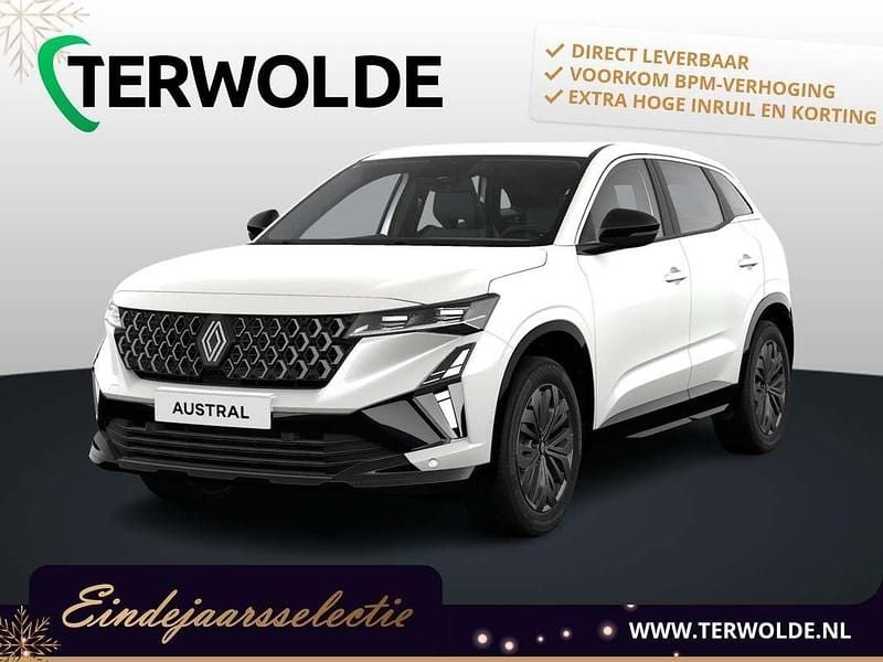 Wit Nieuw 2025 Renault Austral Evolution SUV | € 41.490 (Super prijs) - Afbeelding 1/4