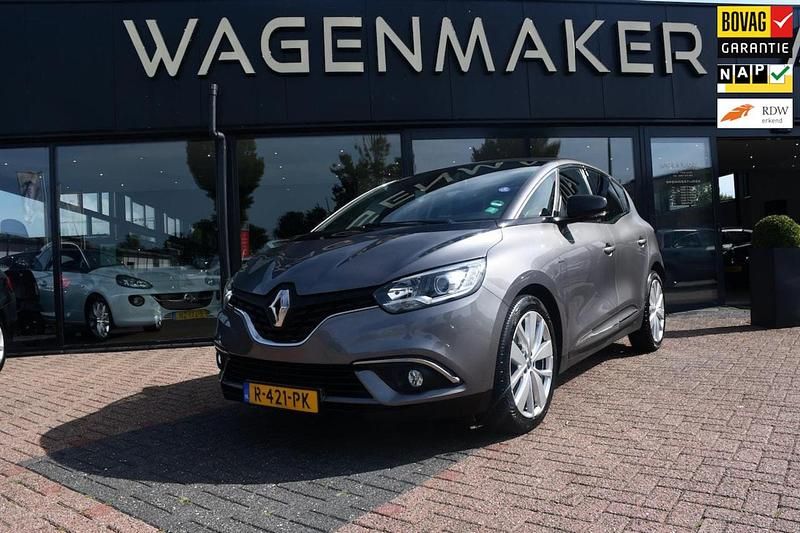 Grijs, metallic lak Gebruikt 2018 Renault Scénic IV LIMITED MPV | € 10.950 (Goede deal) - Afbeelding 1/4