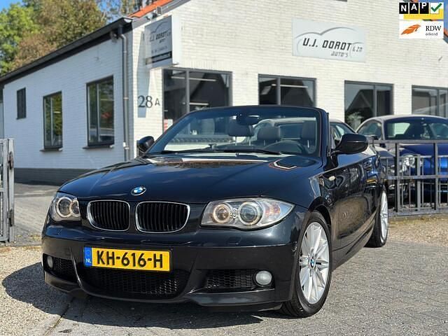 Zwart Gebruikt 2010 BMW 118 Cabriolet Executive Cabriolet | € 5.999 (Super prijs) - Afbeelding 1/4
