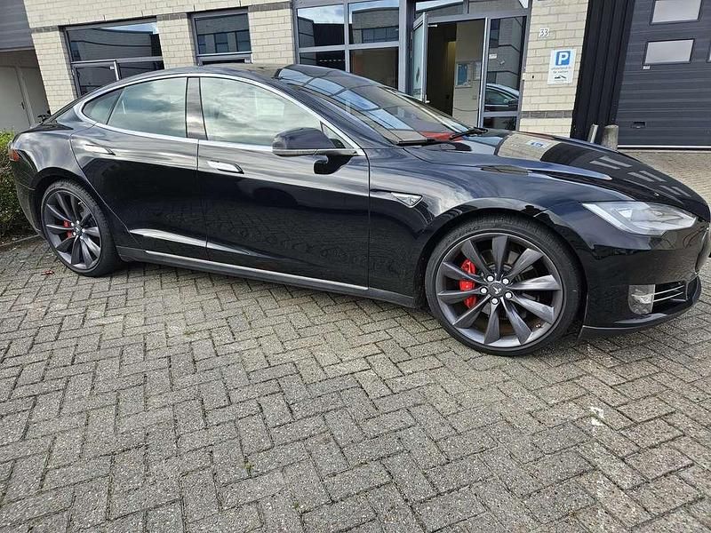 Occasion Tesla Model S 309 kW (421 PK) 2014 Zwart Hatchback