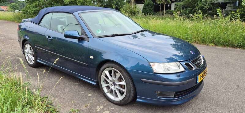 Blauw Gebruikt 2007 Saab 9-3 Cabriolet Aero Cabriolet | € 15.950 (Iets duurder) - Afbeelding 1/4