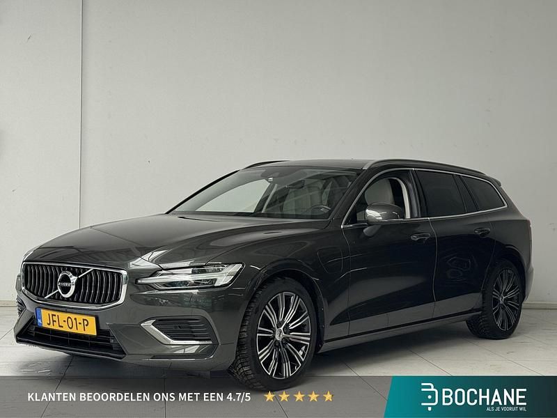 Grijs Gebruikt 2021 Volvo V60 Inscription Stationwagen | € 34.700 (Eerlijke prijs) - Afbeelding 1/4