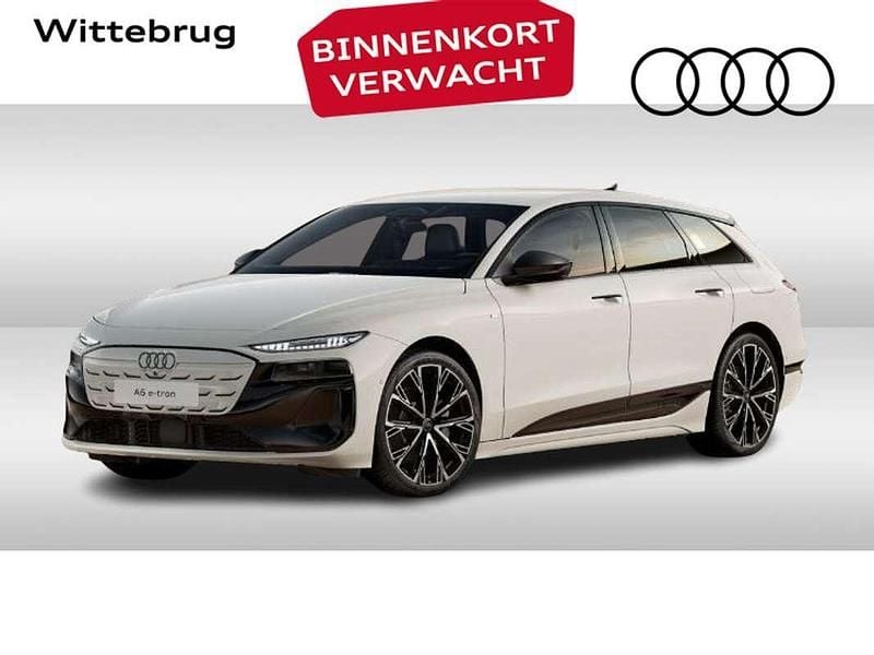 Beige Nieuw 2025 Audi A6 e-tron S-Line Stationwagen | € 73.430 (Eerlijke prijs) - Afbeelding 1/4