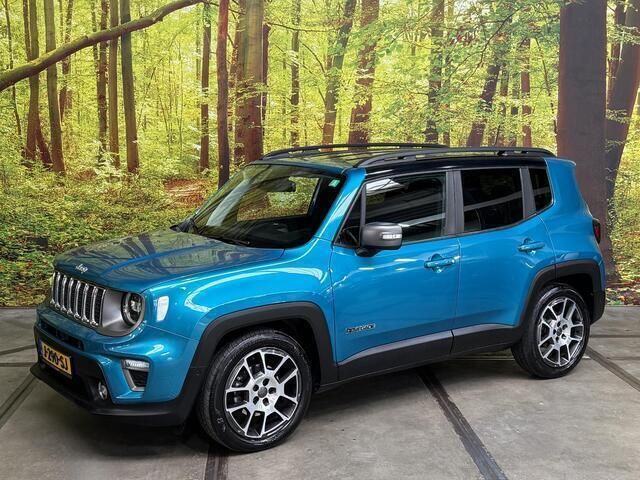 Groen, metallic lak Gebruikt 2020 Jeep Renegade Limited SUV | € 19.950 (Goede deal) - Afbeelding 1/4