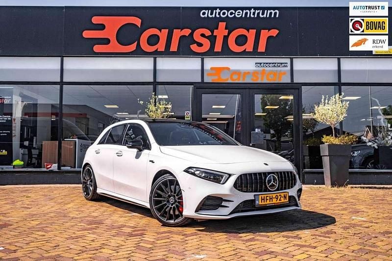 Wit Gebruikt 2022 Mercedes A35 AMG AMG Hatchback | € 49.950 (Eerlijke prijs) - Afbeelding 1/4