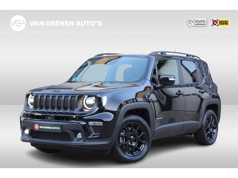 Zwart Gebruikt 2022 Jeep Renegade Limited SUV | € 25.799 (Eerlijke prijs) - Afbeelding 1/4