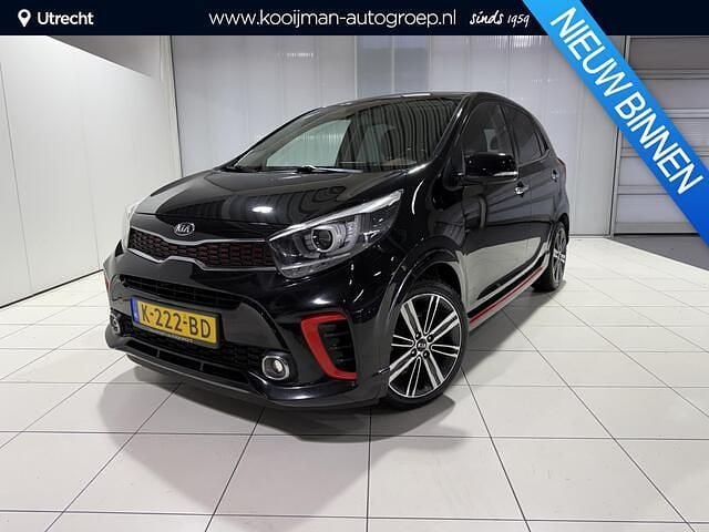 Zwart Occasion 2018 Kia Picanto GT-Line Hatchback | € 8.400 (Eerlijke prijs) - Afbeelding 1/4