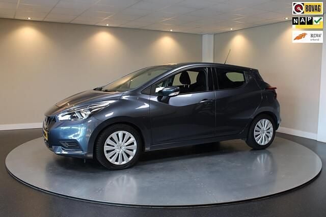 Grijs (metallic) Gebruikt 2019 Nissan Micra Acenta Hatchback | € 10.240 (Goede deal) - Afbeelding 1/4