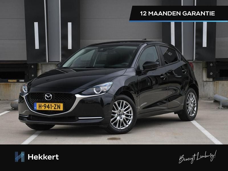 Zwart Gebruikt 2020 Mazda 2 Luxury Hatchback | € 14.995 (Eerlijke prijs) - Afbeelding 1/4