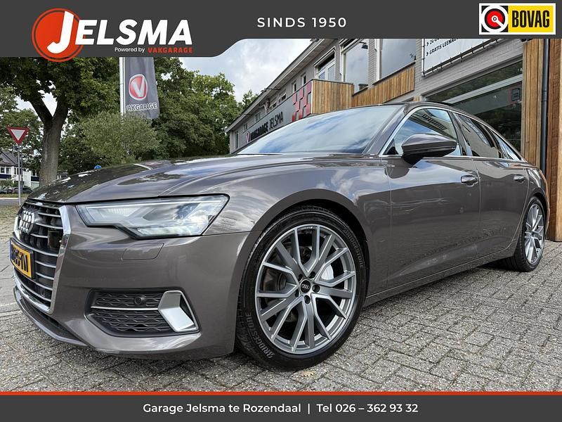 Bruin Gebruikt 2019 Audi A6 S-Line Sedan | € 29.900 (Eerlijke prijs) - Afbeelding 1/4