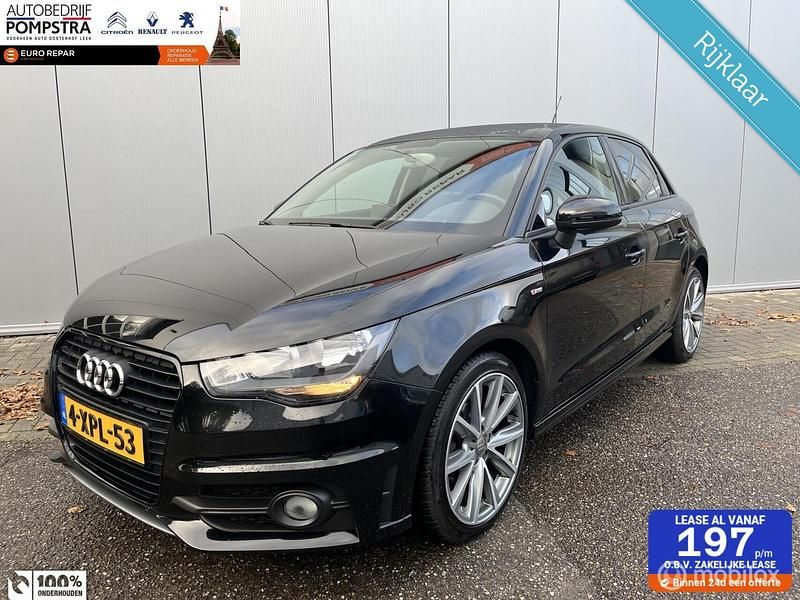 Zwart Gebruikt 2015 Audi A1 Sportback S-Line Hatchback | € 11.994 (Iets duurder) - Afbeelding 1/4