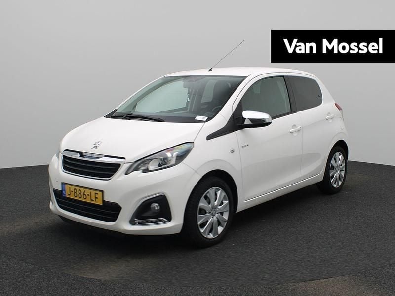 Wit Gebruikt 2020 Peugeot 108 Style Hatchback | € 9.900 (Eerlijke prijs) - Afbeelding 1/4