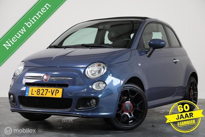 Occasion Fiat 500 Lounge 69 PK (50 kW) 2014 Blauw Hatchback