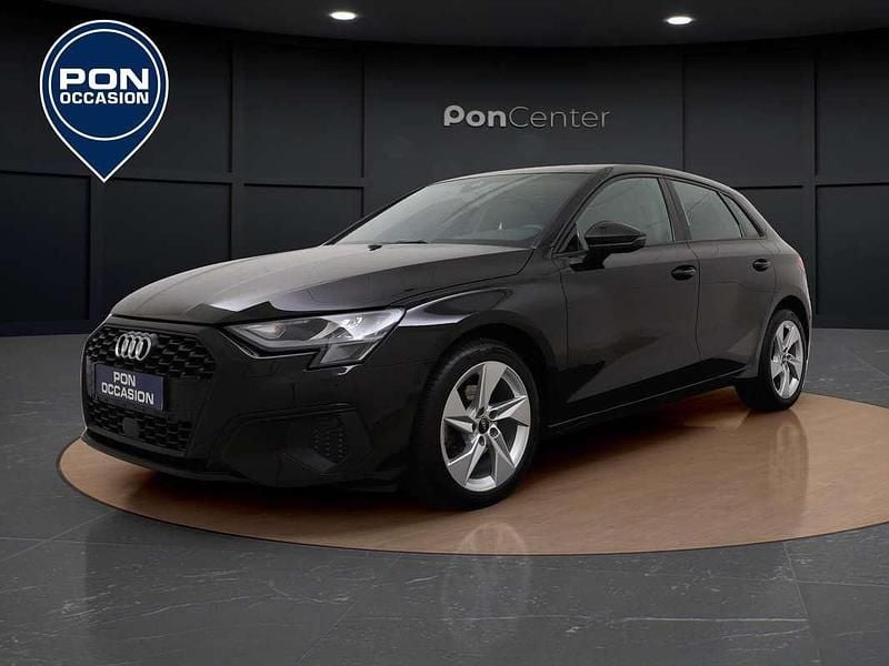 Zwart Gebruikt 2023 Audi A3 Sportback Comfort Hatchback | € 27.950 (Goede deal) - Afbeelding 1/3