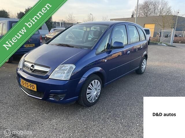 Blauw Occasion 2007 Opel Meriva Enjoy MPV | € 1.450 (Eerlijke prijs) - Afbeelding 1/4