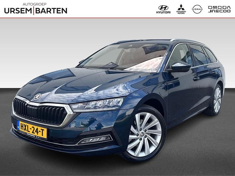 Blauw Gebruikt 2021 Skoda Octavia Business Line Stationwagen | € 20.930 (Goede deal) - Afbeelding 1/4