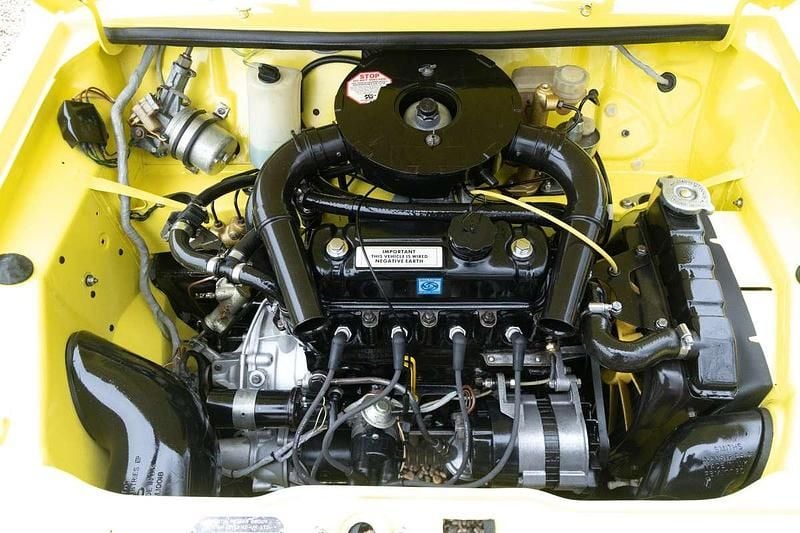 Occasion Austin Mini 39 PK (28 kW) 1973 Geel Sedan