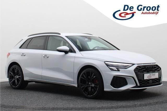 Wit Gebruikt 2022 Audi A3 Sportback Competition Hatchback | € 30.950 (Super prijs) - Afbeelding 1/4